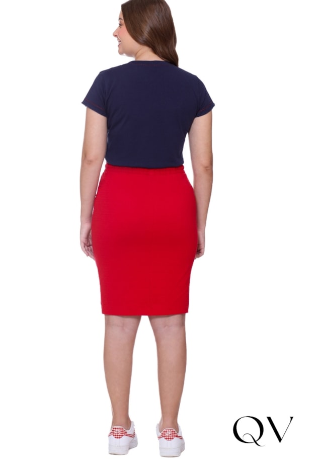 CONJUNTO EM MALHA TEXTURIZADA COM PONTEIRAS MARINHO - HAPUK