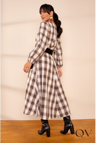 CONJUNTO FLANELADO XADREZ BEGE - LEKAZIS CONJUNTO FLANELADO XADREZ BEGE - LEKAZIS