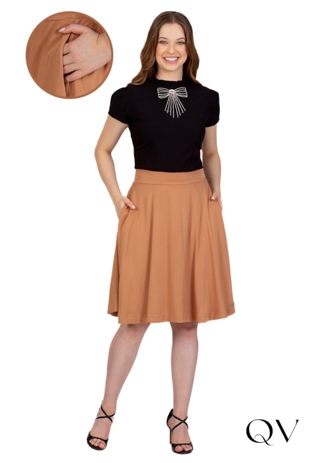 CONJUNTO GODÊ COM STRASS PRETO - HAPUK