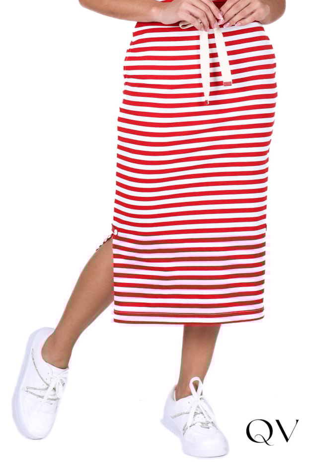 CONJUNTO LISTRADO COM AMARRAÇÃO VERMELHO - HAPUK CONJUNTO LISTRADO COM AMARRAÇÃO VERMELHO - HAPUK