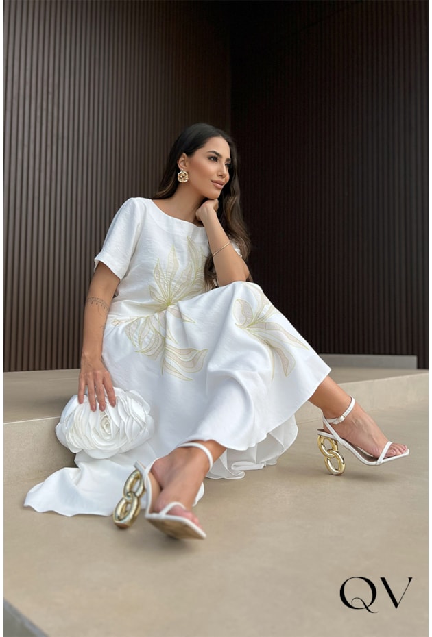 CONJUNTO LONGO BORDADO OFF - LUZIA FAZZOLLI CONJUNTO LONGO BORDADO OFF - LUZIA FAZZOLLI