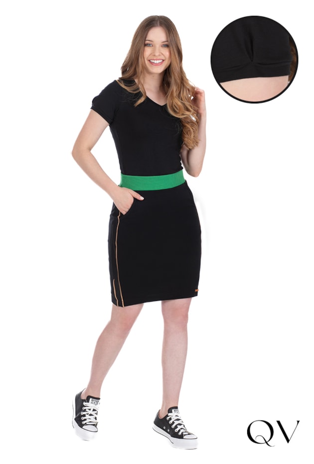 CONJUNTO MALHA COM BOTÕES PRETO - HAPUK CONJUNTO MALHA COM BOTÕES PRETO - HAPUK