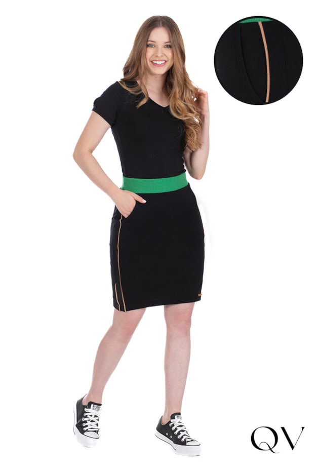 CONJUNTO MALHA COM BOTÕES PRETO - HAPUK CONJUNTO MALHA COM BOTÕES PRETO - HAPUK