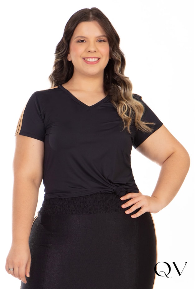 CONJUNTO MALHA FITNESS PRETO - HAPUK