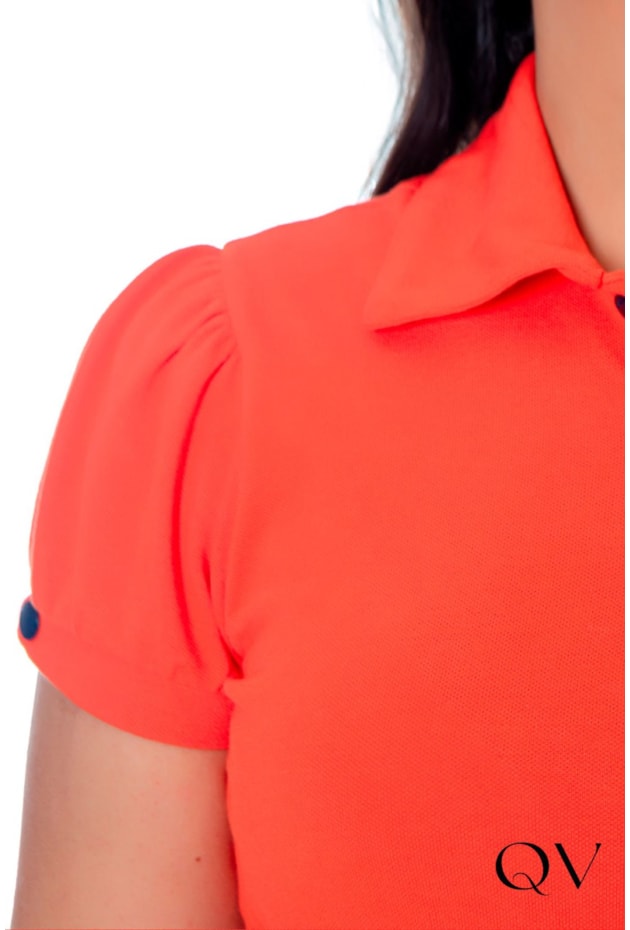 CONJUNTO MALHA PIQUET LARANJA - HAPUK CONJUNTO MALHA PIQUET LARANJA - HAPUK