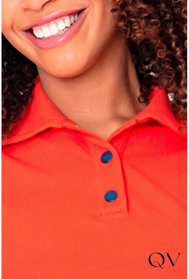 CONJUNTO MALHA PIQUET LARANJA - HAPUK CONJUNTO MALHA PIQUET LARANJA - HAPUK