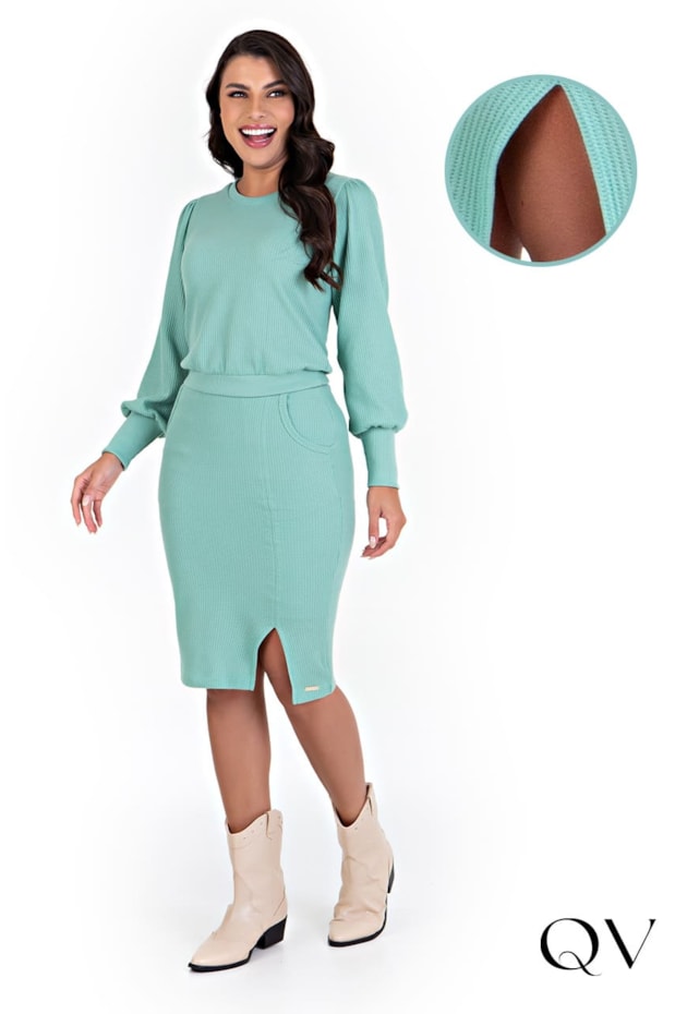 CONJUNTO MALHA TRICÔ VERDE - HAPUK CONJUNTO MALHA TRICÔ VERDE - HAPUK