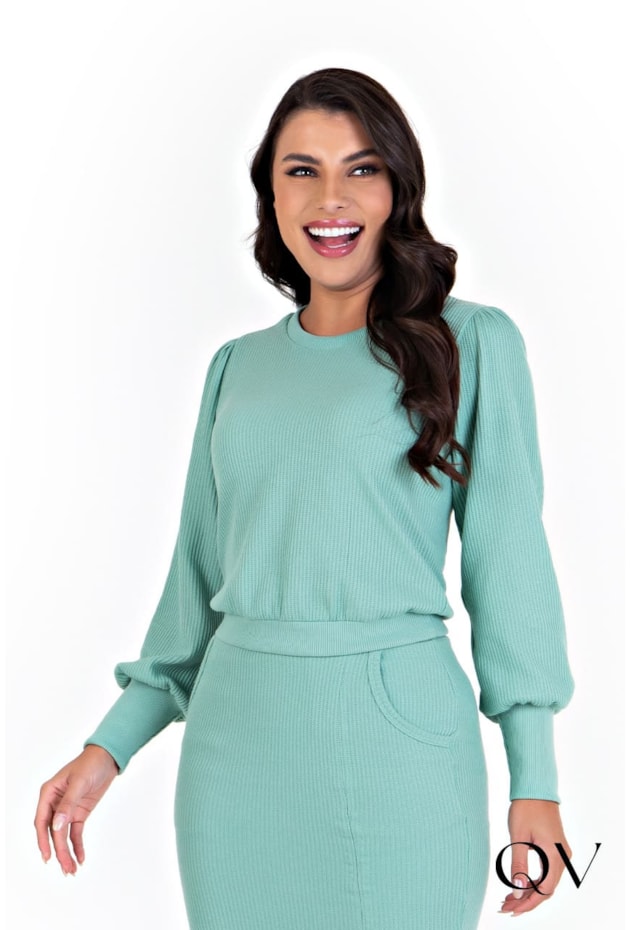 CONJUNTO MALHA TRICÔ VERDE - HAPUK CONJUNTO MALHA TRICÔ VERDE - HAPUK