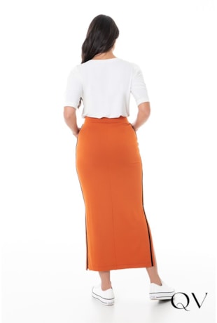 CONJUNTO MAXI MIDI MOLETINHO LARANJA - HAPUK