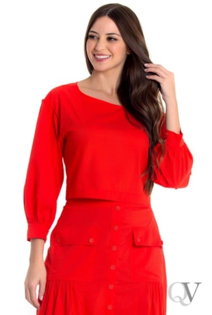 CONJUNTO MAXI MIDI VERMELHO - HAPUK