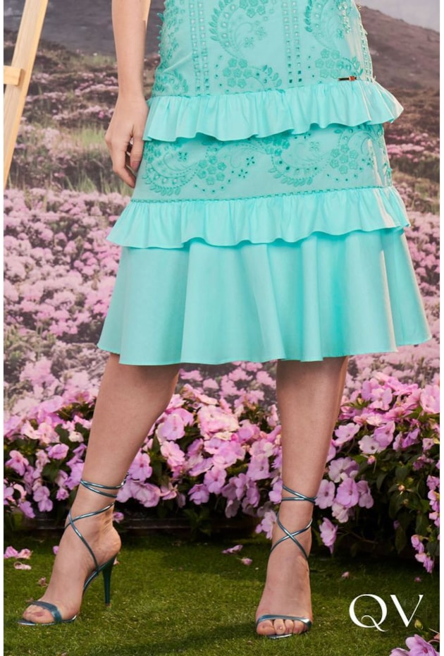 CONJUNTO MIDI COM ENTREMEIOS E GUIPPIR AZUL - FASCÍNIUS CONJUNTO MIDI COM ENTREMEIOS E GUIPPIR AZUL - FASCÍNIUS