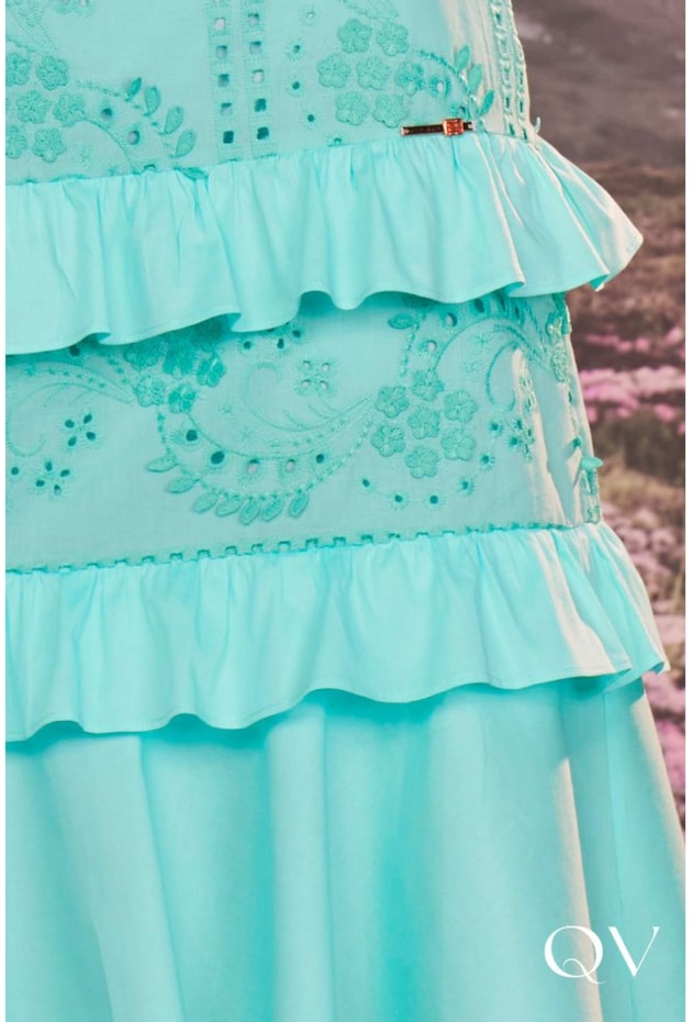 CONJUNTO MIDI COM ENTREMEIOS E GUIPPIR AZUL - FASCÍNIUS CONJUNTO MIDI COM ENTREMEIOS E GUIPPIR AZUL - FASCÍNIUS