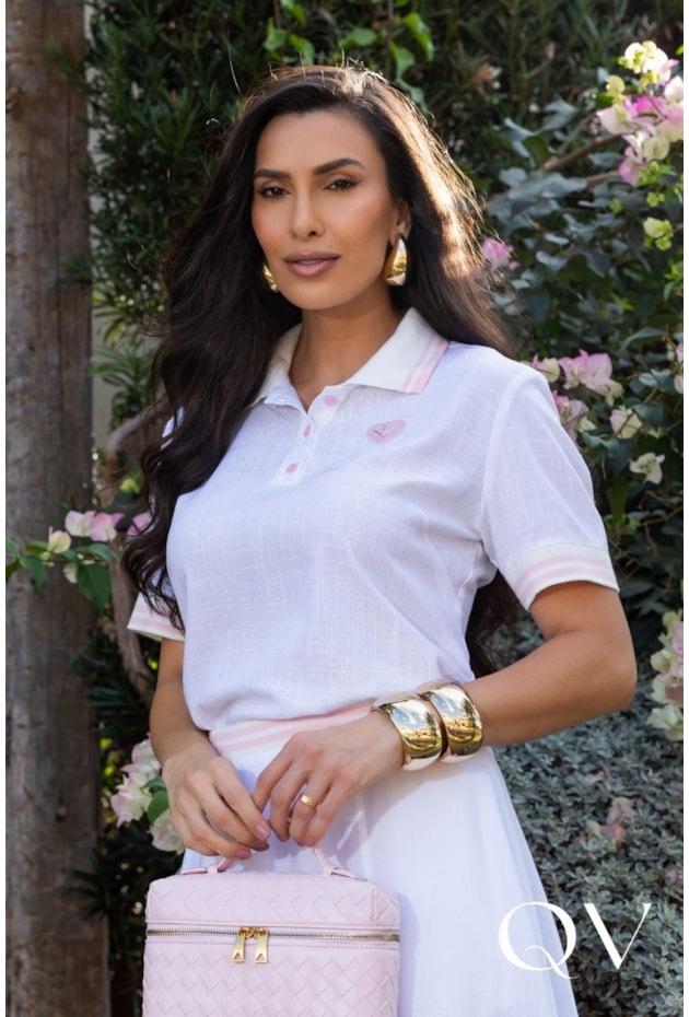 CONJUNTO MIDI EM LINHO OFF WHITE - LUZIA FAZZOLLI