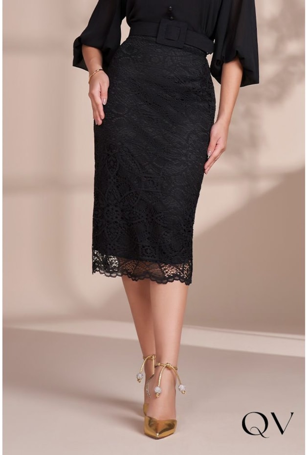 CONJUNTO MIDI MANGAS MAXI PRETO - FASCÍNIUS CONJUNTO MIDI MANGAS MAXI PRETO - FASCÍNIUS