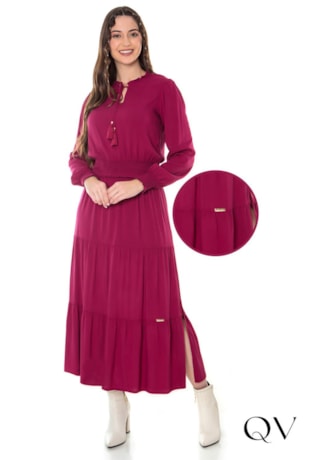 CONJUNTO MIDI VISCOLINHO MARSALA - HAPUK