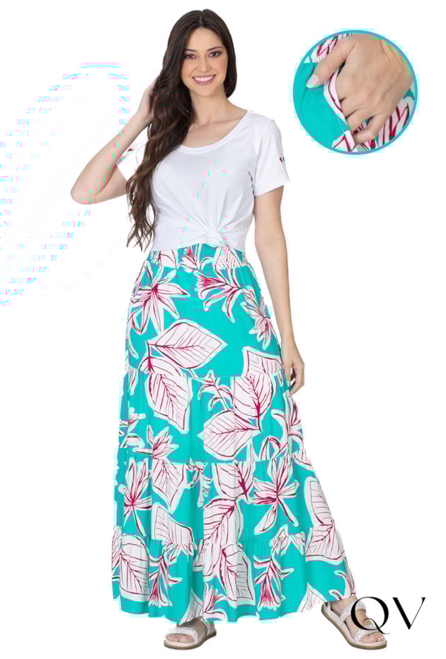 CONJUNTO MIX FLORAL VERDE - HAPUK CONJUNTO MIX FLORAL VERDE - HAPUK