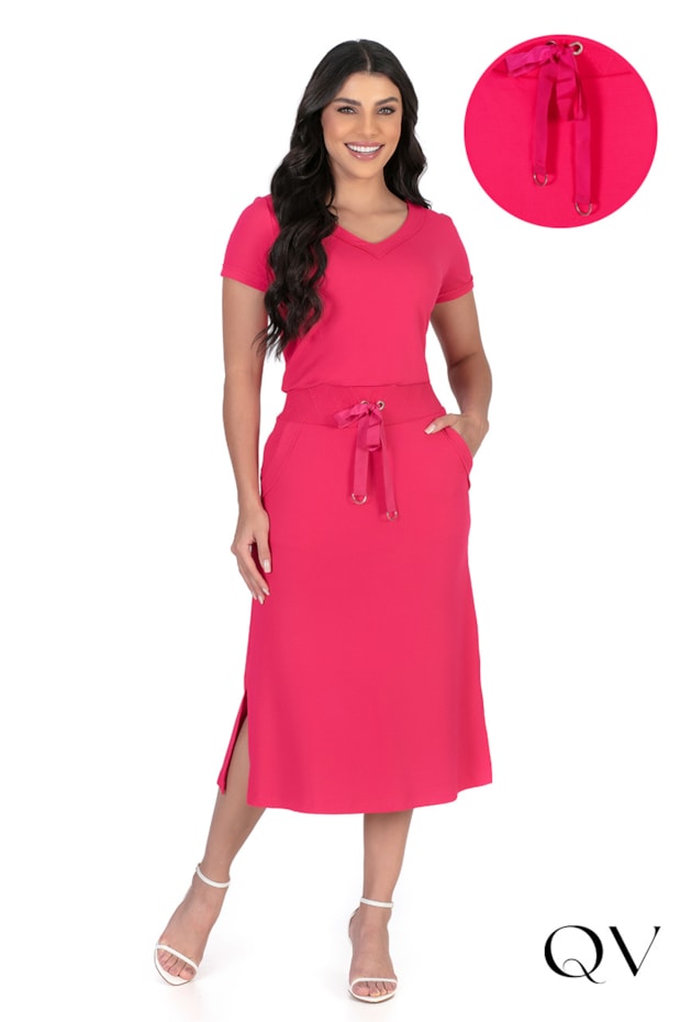 CONJUNTO MOLETINHO CÓS RIBANA PINK - HAPUK