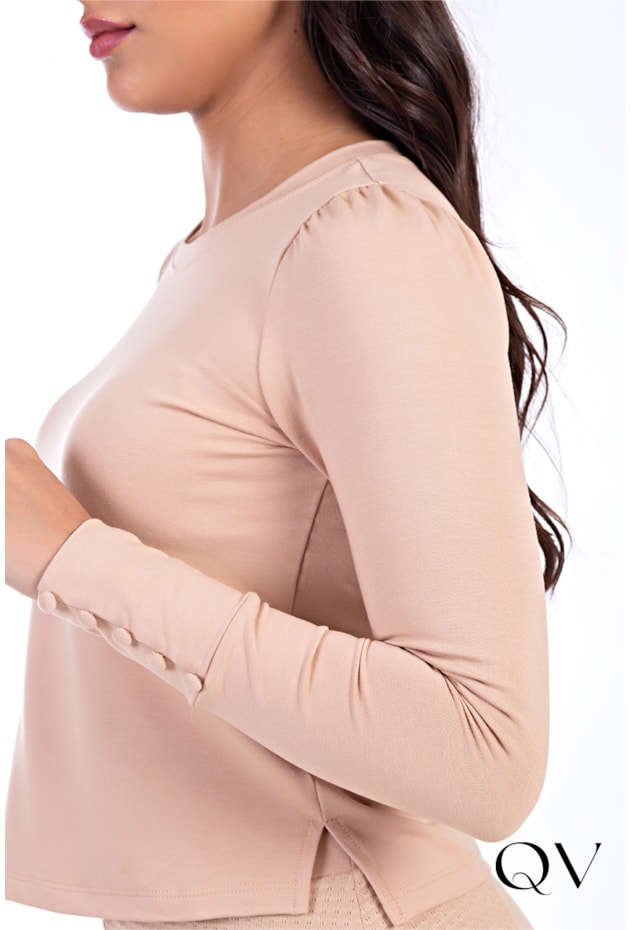 CONJUNTO MOLETINHO E TRICÔ NUDE - HAPUK CONJUNTO MOLETINHO E TRICÔ NUDE - HAPUK