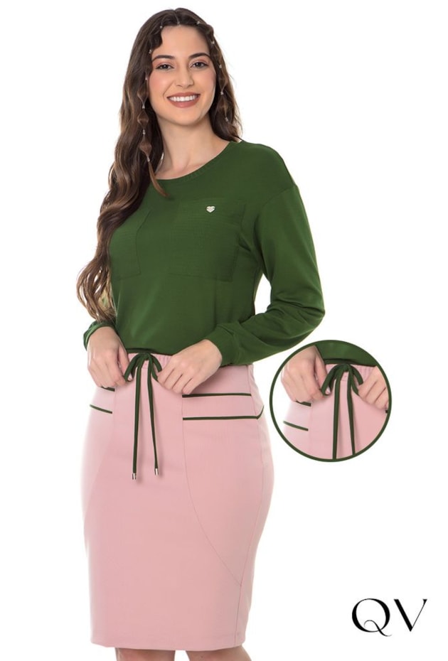 CONJUNTO MOLETINHO VERDE MILITAR - HAPUK CONJUNTO MOLETINHO VERDE MILITAR - HAPUK