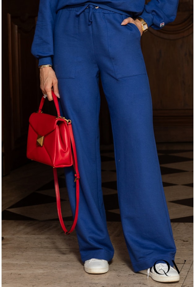 CONJUNTO MOLETOM ORLEANS AZUL ROYAL - LUZIA FAZZOLLI  CONJUNTO MOLETOM ORLEANS AZUL ROYAL - LUZIA FAZZOLLI