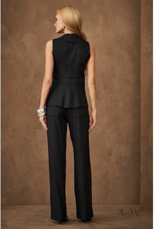 CONJUNTO RETO EM VISCOLINHO PRETO - ARTSY