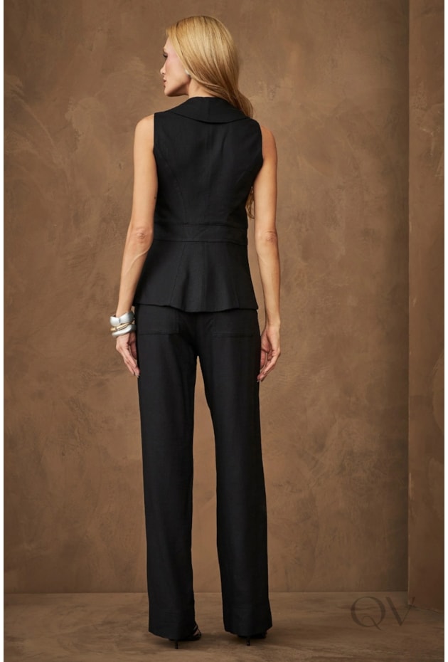 CONJUNTO RETO EM VISCOLINHO PRETO - ARTSY