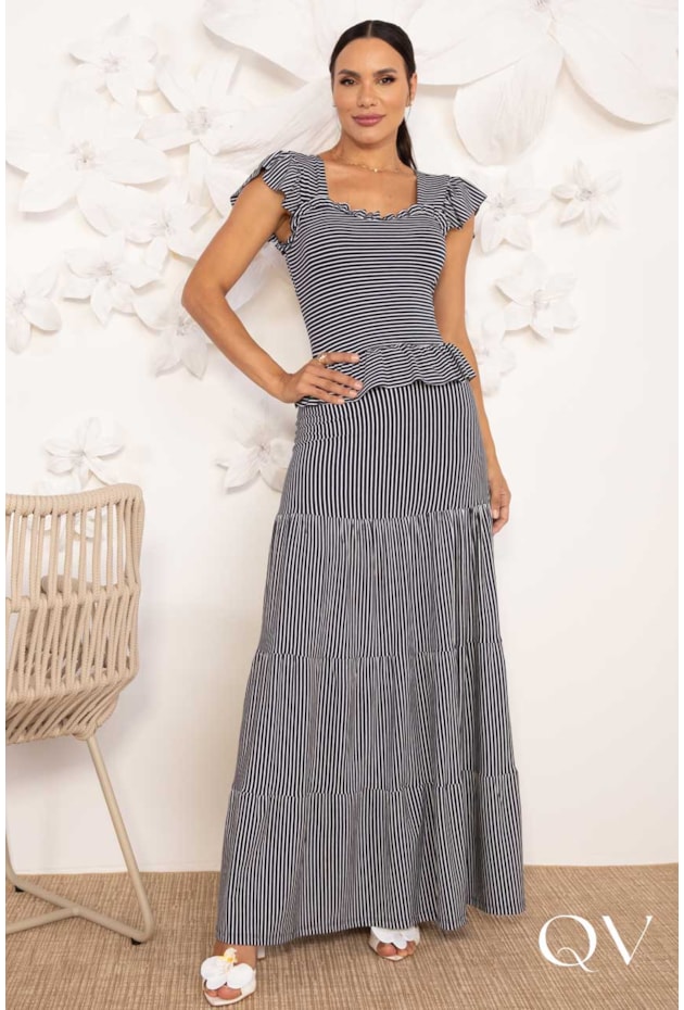 CONJUNTO VICOLYCRA LISTRADO MARINHO - LEKAZIS CONJUNTO VICOLYCRA LISTRADO MARINHO - LEKAZIS