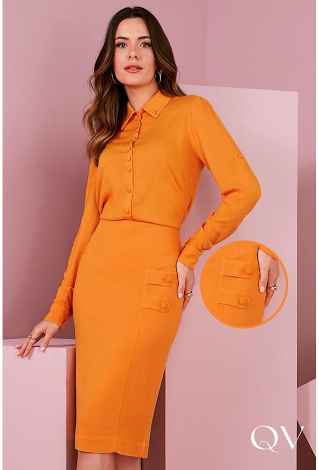 CONJUNTO VISCOLINHO MOSTARDA - JANY PIM CONJUNTO VISCOLINHO MOSTARDA - JANY PIM