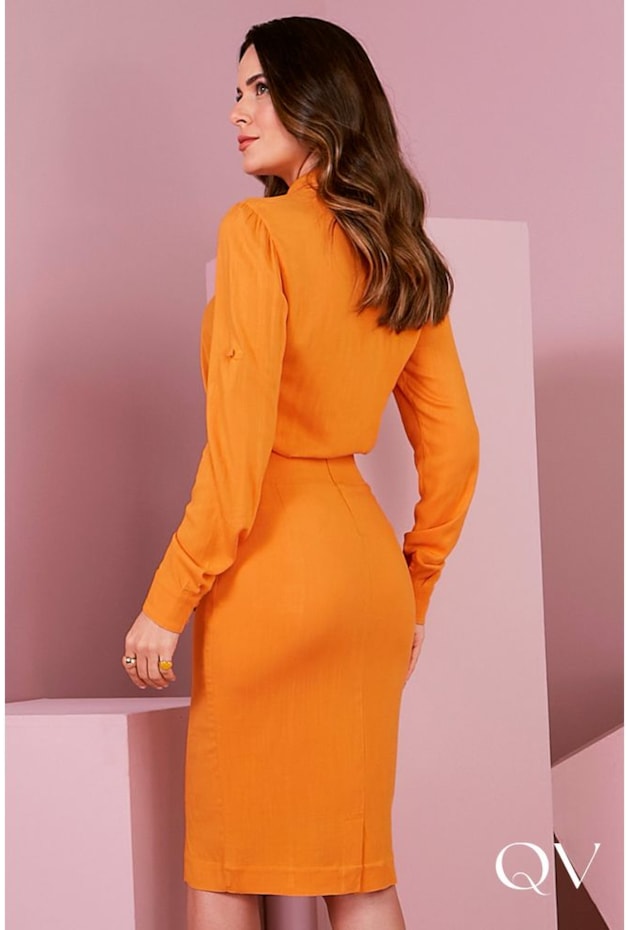 CONJUNTO VISCOLINHO MOSTARDA - JANY PIM CONJUNTO VISCOLINHO MOSTARDA - JANY PIM