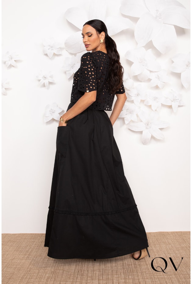 CROPPED DE LAISE PRETO - LEKAZIS CROPPED DE LAISE PRETO - LEKAZIS