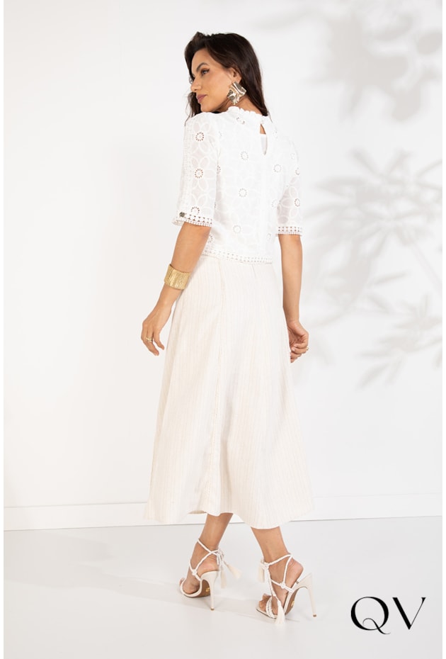 CROPPED LAISE BORDADO OFF - LEKAZIS CROPPED LAISE BORDADO OFF - LEKAZIS