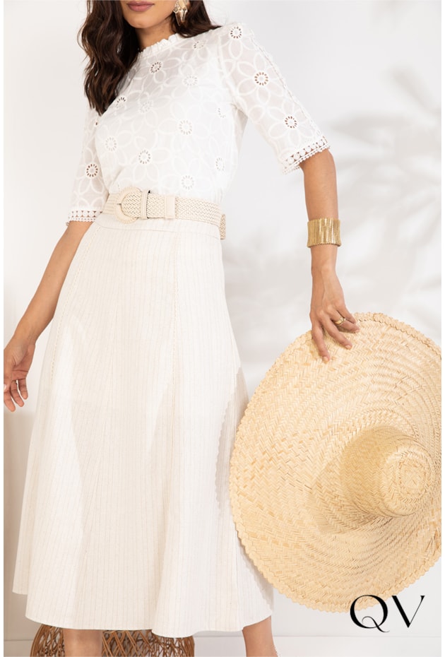 CROPPED LAISE BORDADO OFF - LEKAZIS CROPPED LAISE BORDADO OFF - LEKAZIS