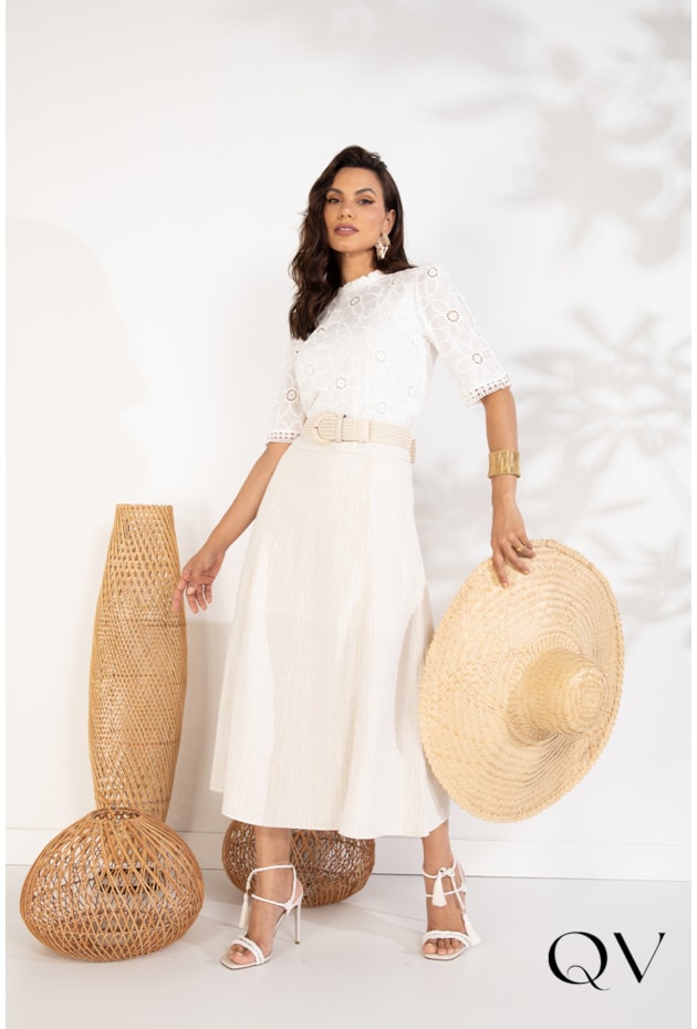 CROPPED LAISE BORDADO OFF - LEKAZIS CROPPED LAISE BORDADO OFF - LEKAZIS