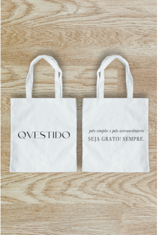 EcoBag Personalizada - QVestido EcoBag Personalizada - QVestido