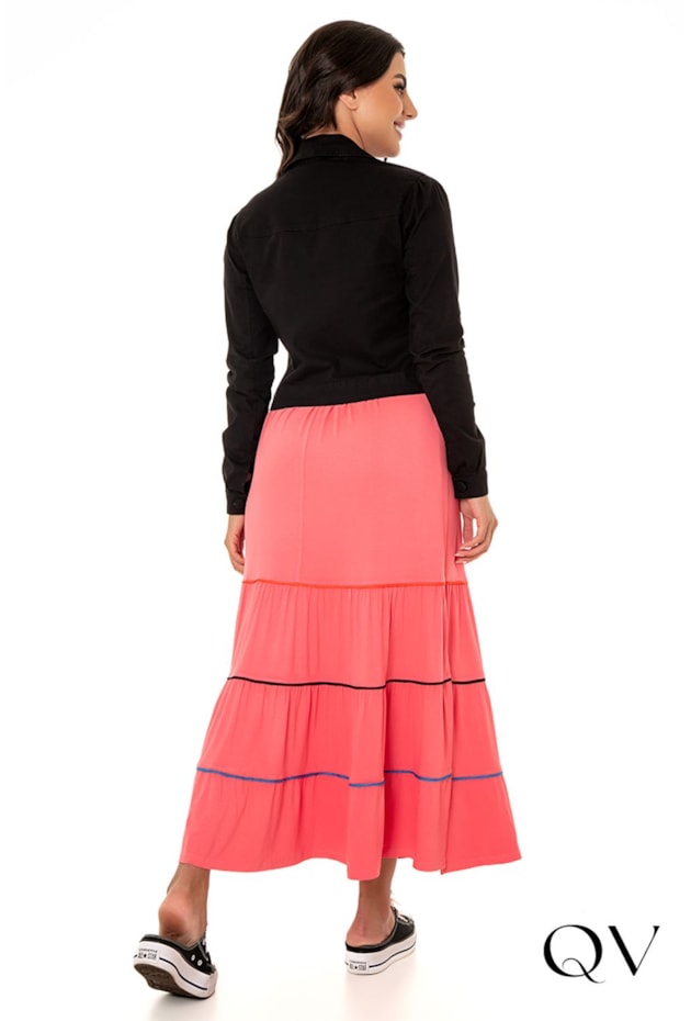 JAQUETA JEANS COLOR PRETO - HAPUK JAQUETA JEANS COLOR PRETO - HAPUK