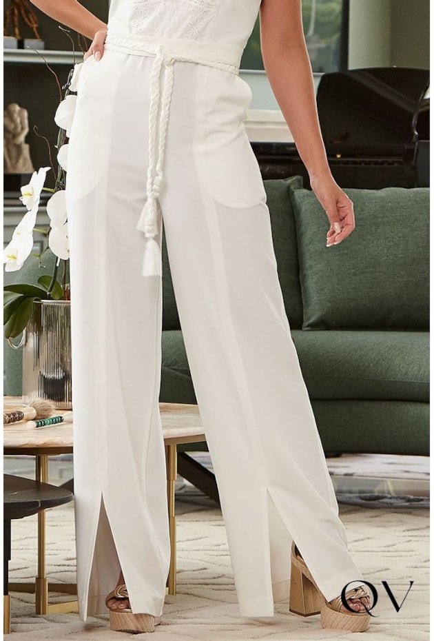 MACACÃO ALFAIATARIA COM RENDA OFF WHITE - LUZIA FAZZOLLI MACACÃO ALFAIATARIA COM RENDA OFF WHITE - LUZIA FAZZOLLI