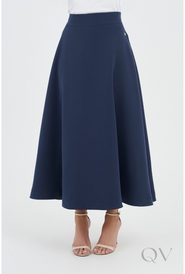 SAIA GODÊ EM ALFAIATARIA AZUL MARINHO - VIA TOLENTINO