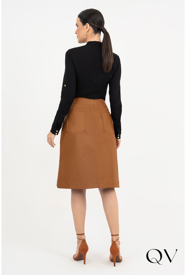 SAIA JEANS BOLSOS FRONTAL CARAMELO - VIA TOLENTINO SAIA JEANS BOLSOS FRONTAL CARAMELO - VIA TOLENTINO