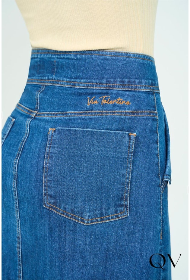 SAIA JEANS COM DETALHE DE LAPELAS - VIA TOLENTINO SAIA JEANS COM DETALHE DE LAPELAS - VIA TOLENTINO