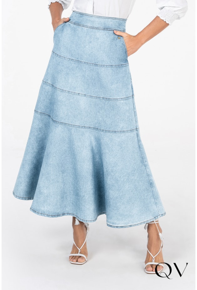 SAIA JEANS LONGUETE GODÊ - VIA TOLENTINO SAIA JEANS LONGUETE GODÊ - VIA TOLENTINO