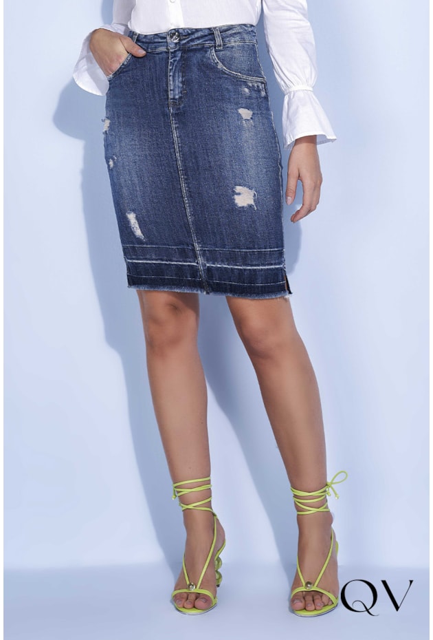 SAIA JEANS TRADICIONAL DESTROYER - TITANIUM JEANS SAIA JEANS TRADICIONAL DESTROYER - TITANIUM JEANS