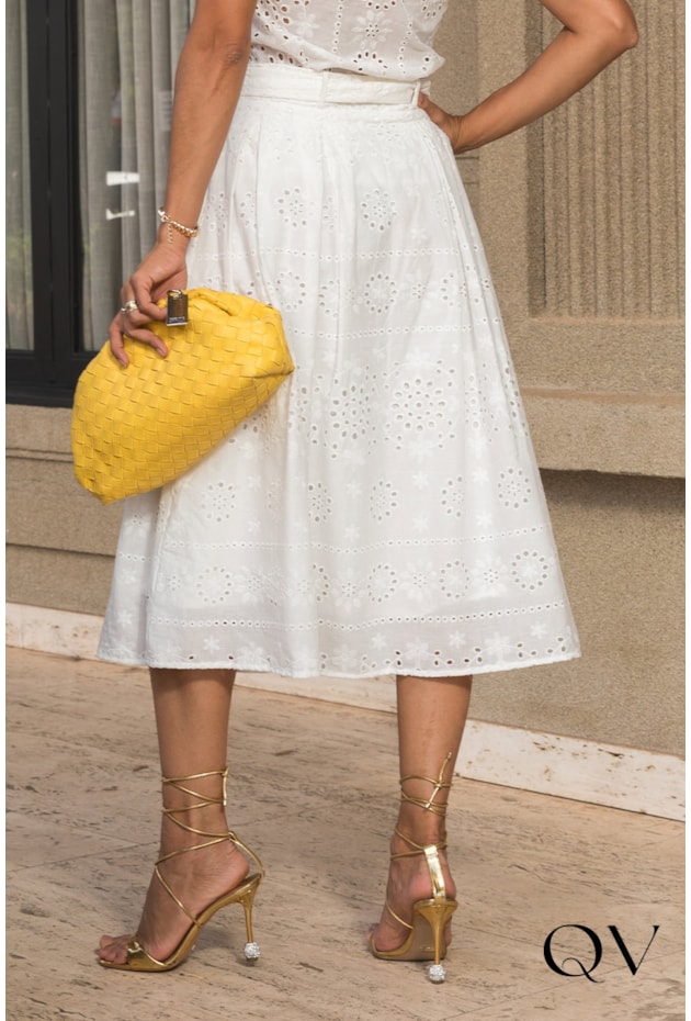SAIA LAISE COM FAIXA OFF WHITE - JANY PIM SAIA LAISE COM FAIXA OFF WHITE - JANY PIM