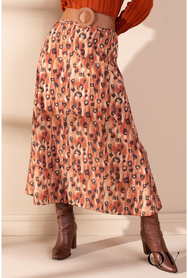 SAIA LONGA ANIMAL PRINT - LEKAZIS