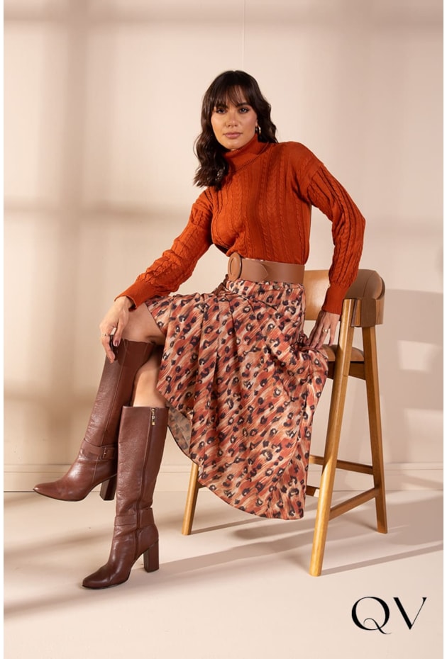 SAIA LONGA ANIMAL PRINT - LEKAZIS