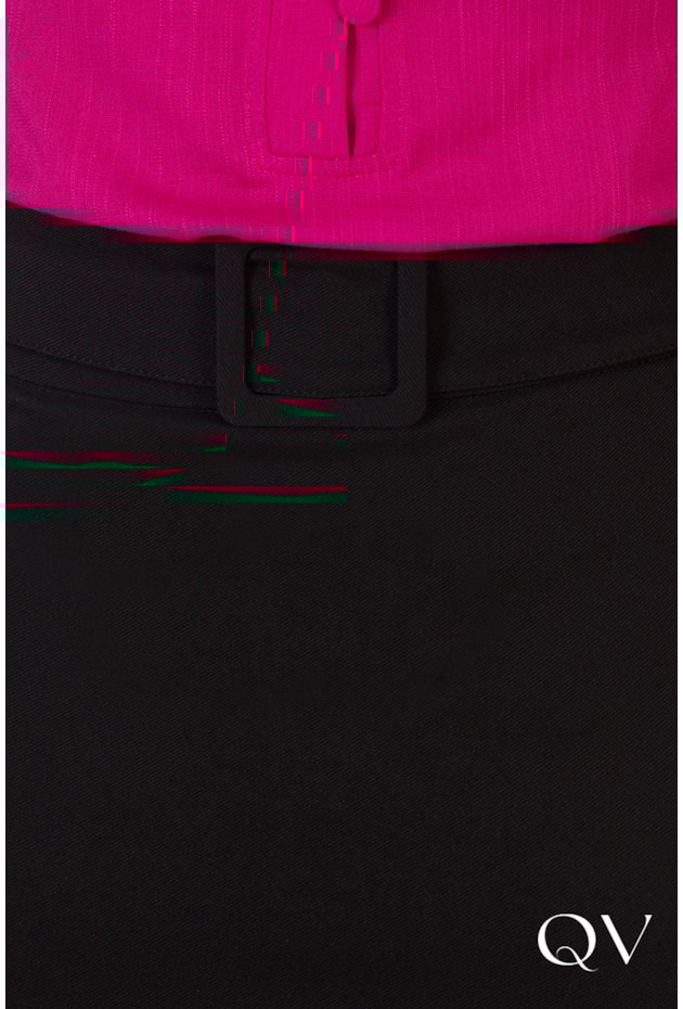 SAIA MALHA COM CINTO FIXO PRETO - HAPUK SAIA MALHA COM CINTO FIXO PRETO - HAPUK