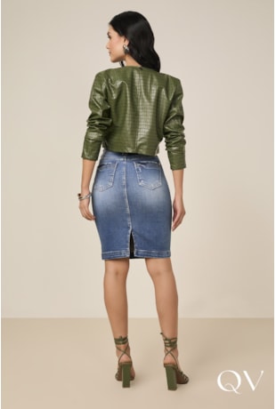 SAIA TRADICIONAL JEANS AZUL - TITANIUM JEANS SAIA TRADICIONAL JEANS AZUL - TITANIUM JEANS