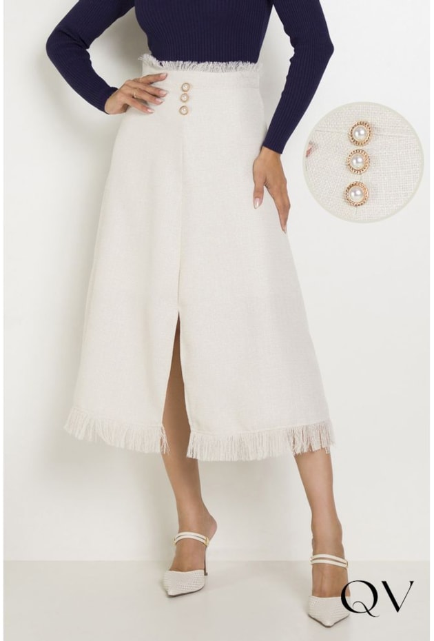 SAIA TWEED COM LUREX OFF WHITE - LEKAZIS SAIA TWEED COM LUREX OFF WHITE - LEKAZIS