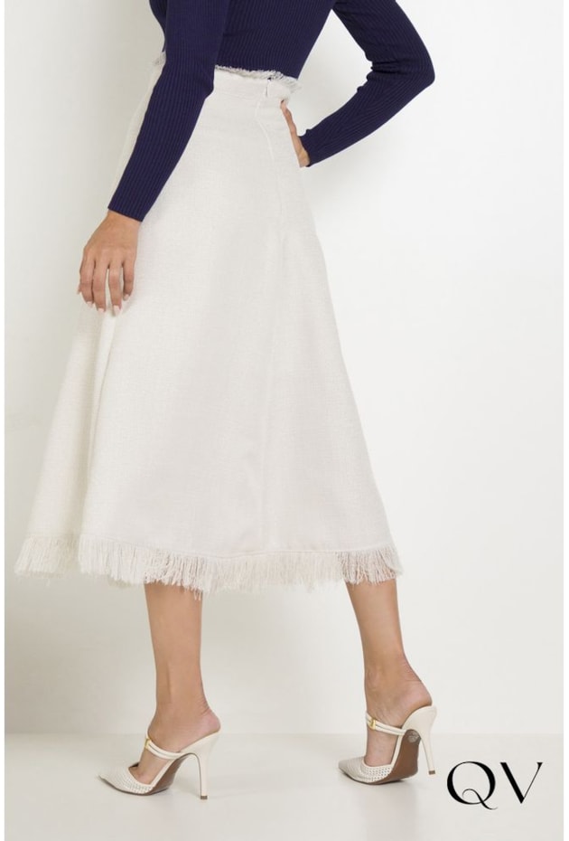 SAIA TWEED COM LUREX OFF WHITE - LEKAZIS SAIA TWEED COM LUREX OFF WHITE - LEKAZIS