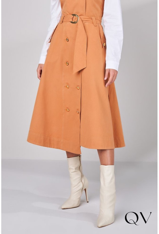 SALOPETE SARJA COLLOR COM TRANSPASSE - TITANIUM JEANS SALOPETE SARJA COLLOR COM TRANSPASSE - TITANIUM JEANS