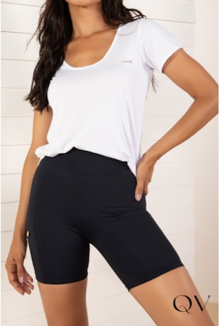 SHORTS COM BOLSO PRETO - LEKAZIS SHORTS COM BOLSO PRETO - LEKAZIS